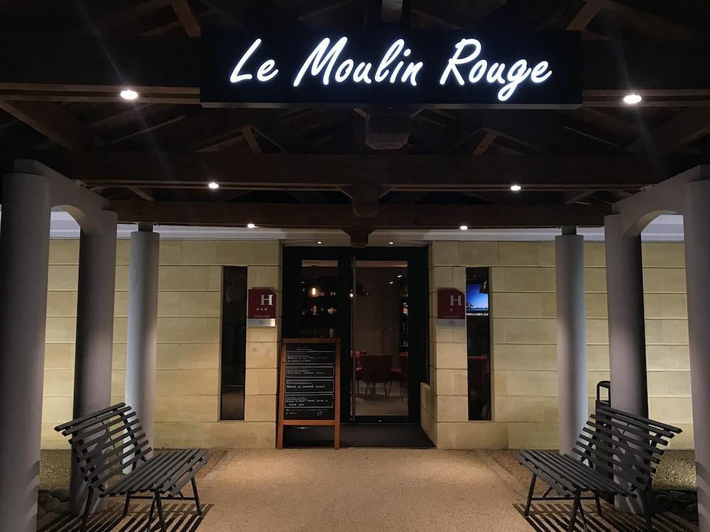 Hotel Grand Confort Le Moulin Rouge Terrasson Exterior foto